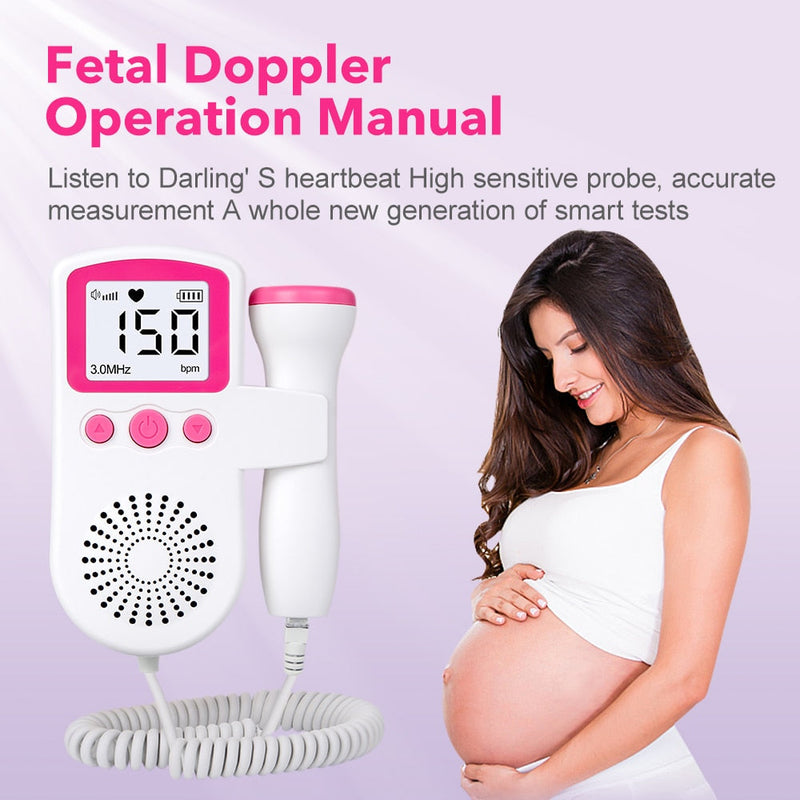 Monitor Fetal - Para ouvir o coraçãozinho do seu bebê