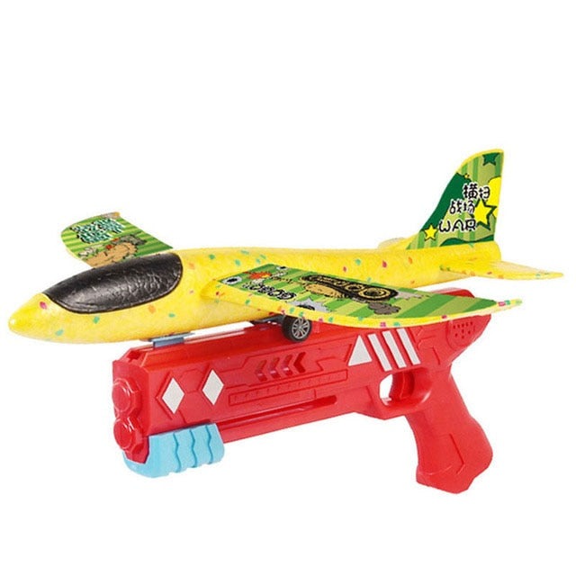 Brinquedo lançador de avião