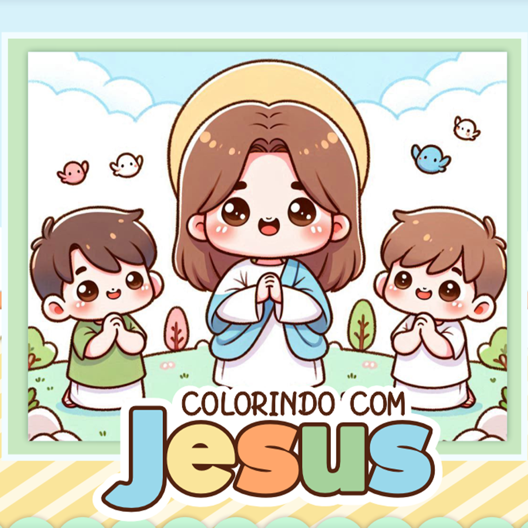 Biblegoods - Livro Colorindo com Jesus 2