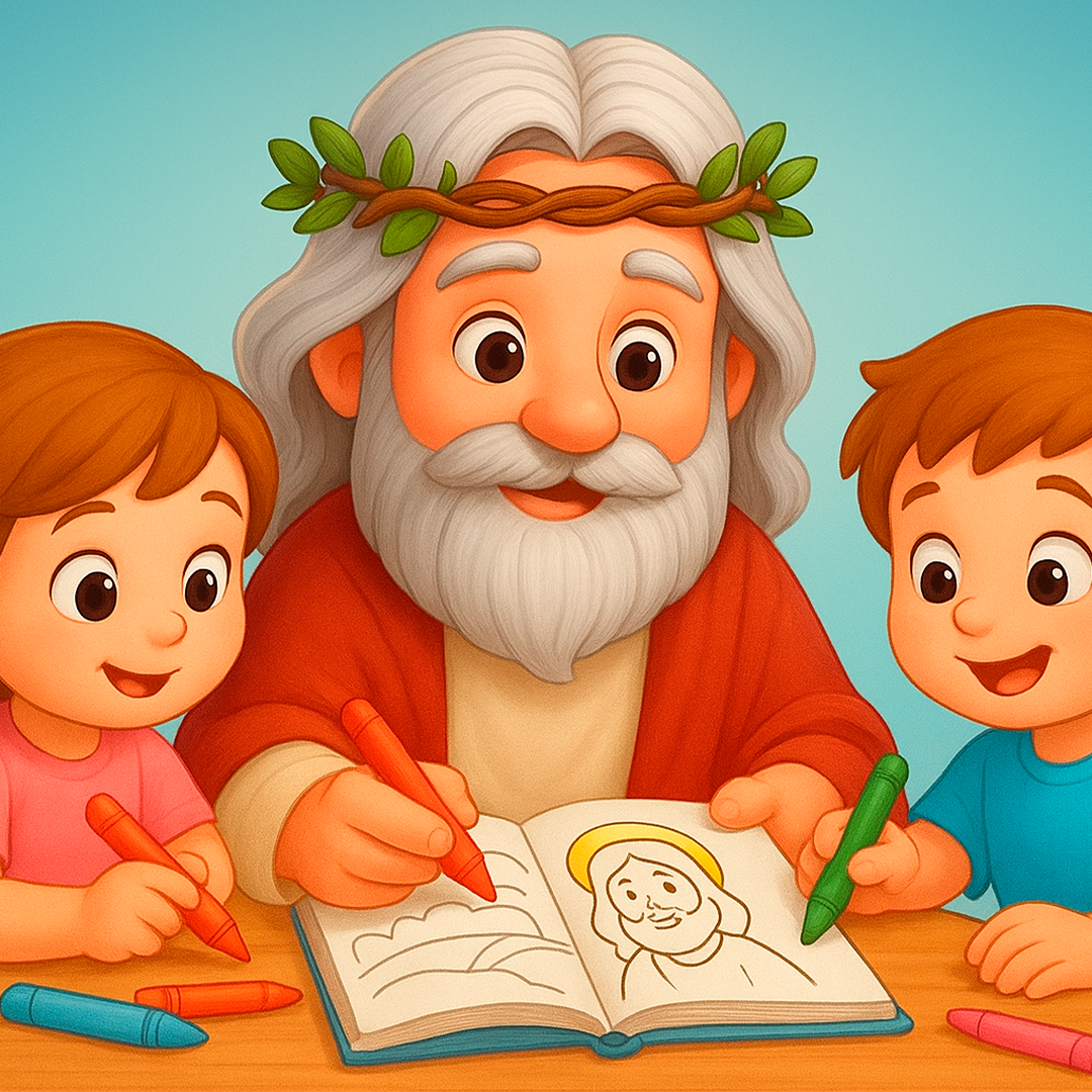 Biblegoods - Livro Colorindo com Jesus